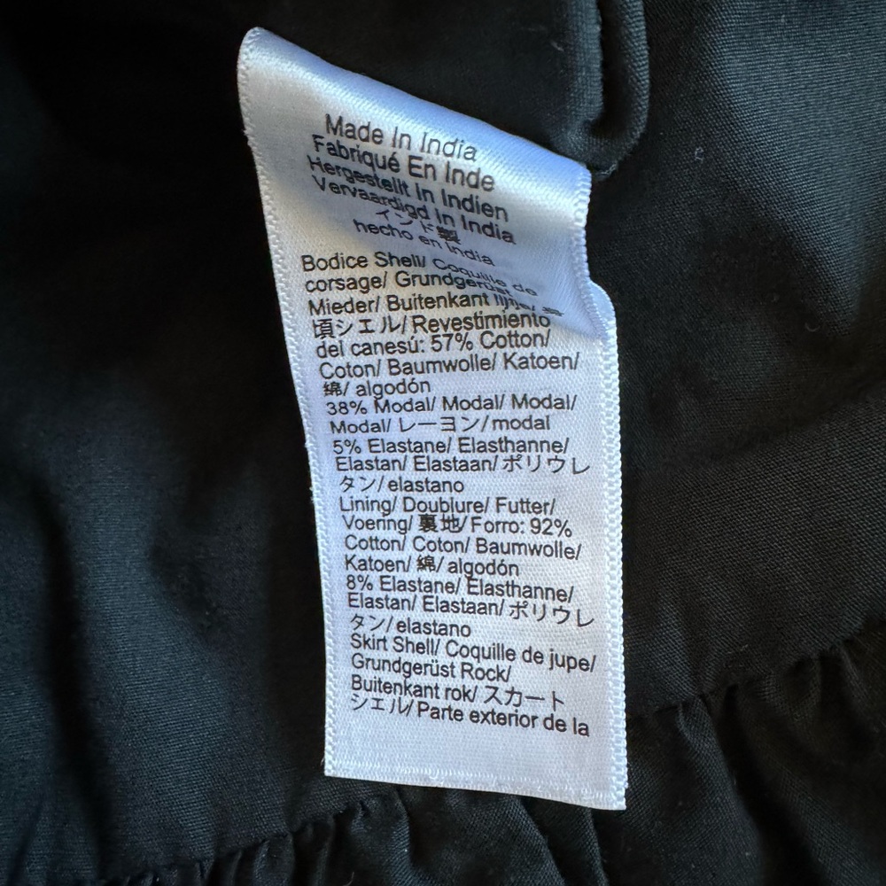 J. Crew Fitted Tank Dress With Poplin Bubble Skirt - Picture 4 of 9